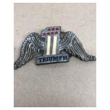 Triumph belt buckle