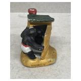 Outhouse figurine made in Japan black memorabilia