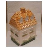 Ceramic House Cookie Jar