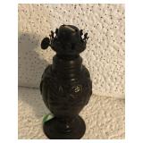 Cast iron oil lantern