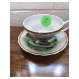 Great smoky mountains tea cup and saucer