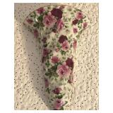 Rose design wall vase