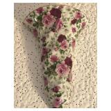 Rose design wall vase