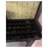 Washers hardware and organizing box