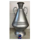 32" Metal Urn, double-handled