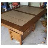Kitchen Table w/storage & 4-Chairs-made by Jofran,