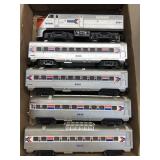 Amtrak train cars