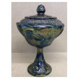 Indiana / Carnival glass candy dish