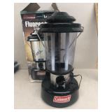 Coleman lantern with fluorescent bulbs