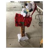 Snoopy holiday mailbox lighted