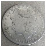 1900-O Morgan Silver $1