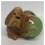 Shawnee dog vase