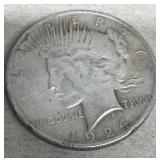 1924 US Peace Silver $1