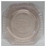 Pink depression plate