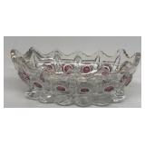 Glass candy dish