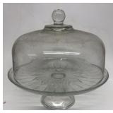 Cake stand with lid