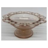 Pink depression dish