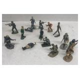 German toy plastic and resin soldiers