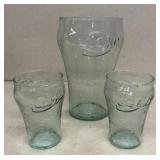 Coke cola glasses