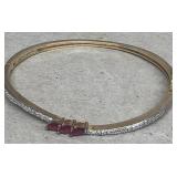Silver marked .925 bracelet