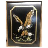 Eagle framed art