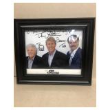 The letterman autographed photo