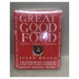 Julee Rosso Great Food cookbook brand new still