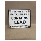 Porcelain contains lead sign
