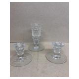 American Fostoria candleholders
