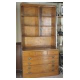 Ethan Allen 2 PC. Bookshelf w/ 3 Drawers