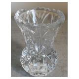 Glass toothpick holder
