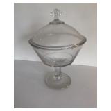 Compote with lid