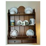 Hanging Shelf With Items