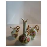 3 Lefton Mini Ewers