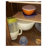 Plastics In Cabinet