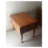 Maple Dropleaf End Table