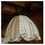 Woven Rope Hanging Lamp