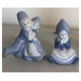 Lippelsdorf Swiss boy and girl figure