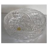 Western Germany cut glass candy dish