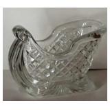Heavy Glass Sleigh