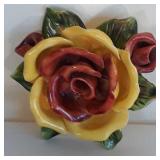 Floral Ceramic Wallhanger