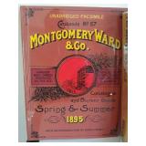 Reproduction Montgomery Ward And Sears Catalog