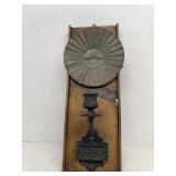 Slaw cutter made into a candleholder match holder