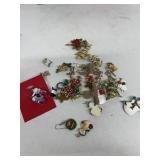 Christmas costume jewelry