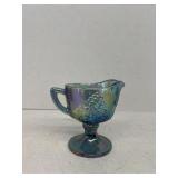 Carnival glass creamer