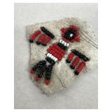 Minnetonka bead patch from moccasin