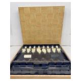 Chess set very rare every piece signed by Michael