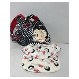 Betty Boop hat and bag