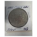 1923 PEACE Silver dollar