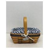 Longaberger basket 1998 with protector and liner